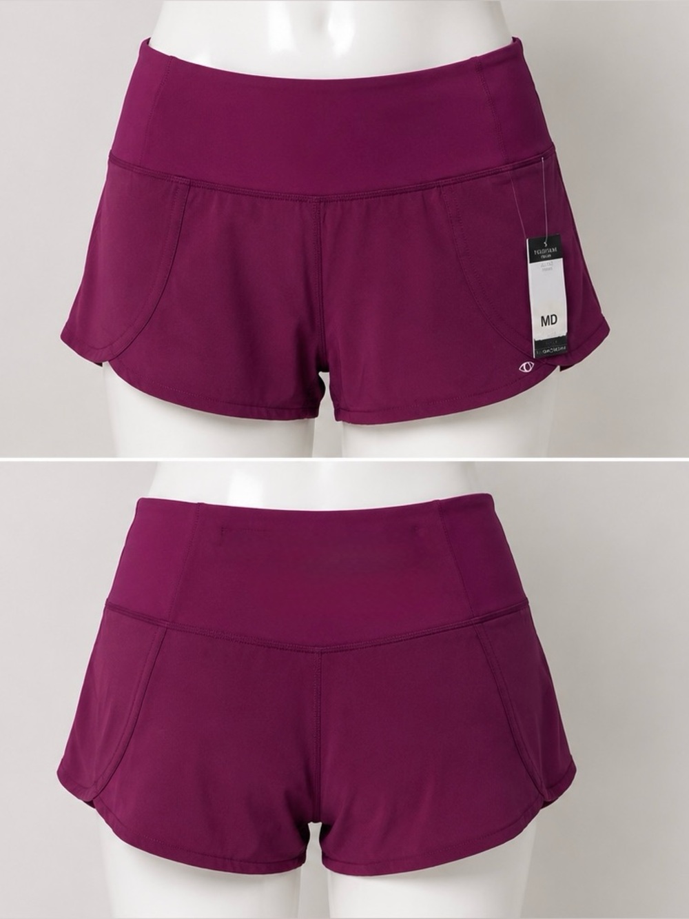Sofia Vegaras Women’s Performance Shorts in Plumb - Medium - NWT